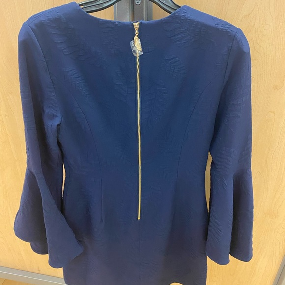 Lilly Pulitzer Kayla stretch dress Navy size 4 NWT - Picture 7 of 10